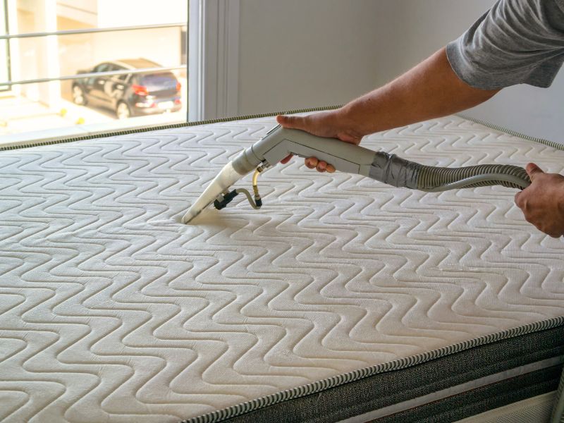 como fechar cama baú e limpeza