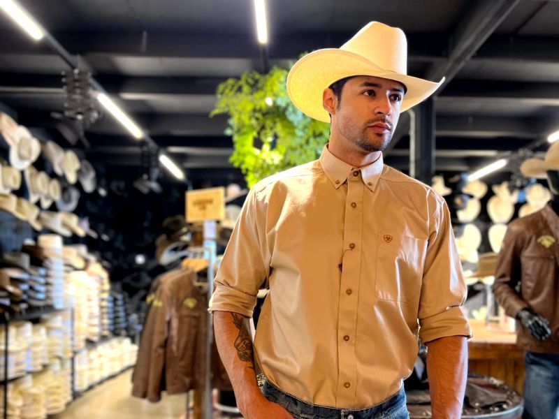 Estilo country masculino