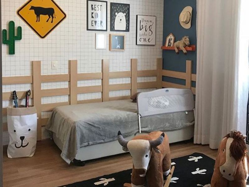 decoração country infantil para menino
