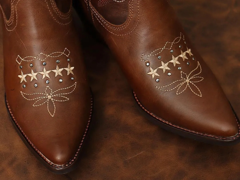 bota country feminina bico redondo e conforto