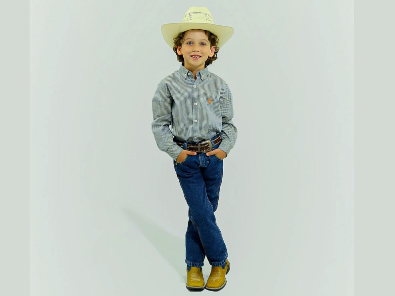 botas texana infantil e tipos