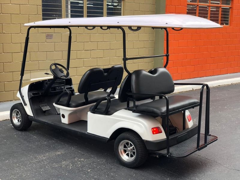 valor do carrinho de golfe 6 lugares acabamento