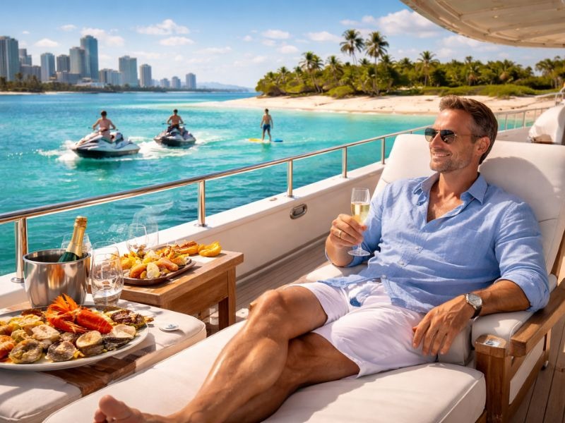 a gift for a man who has everything yacht charter