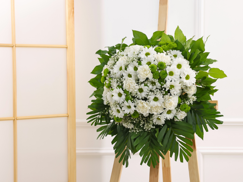 onde comprar coroa de flores para velório