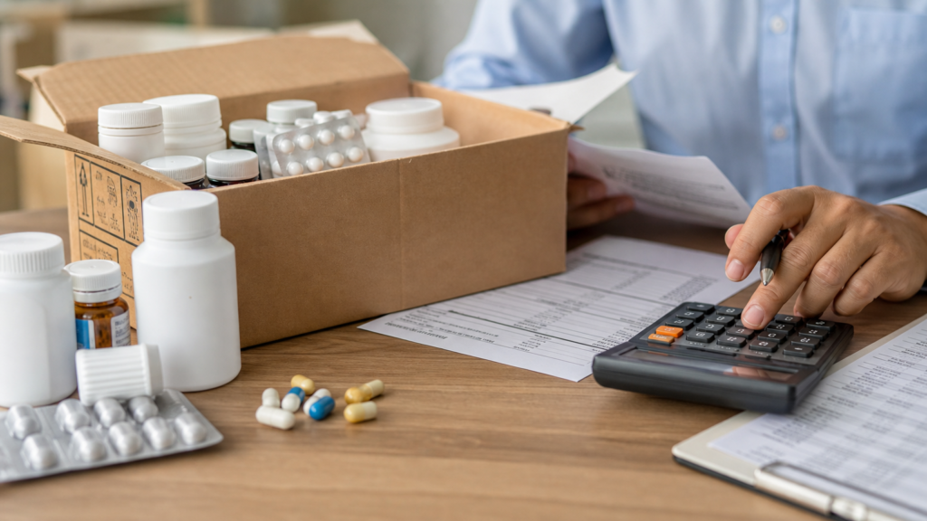 importação de medicamentos no brasil - tributos