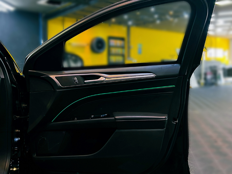personalização de carro led interno